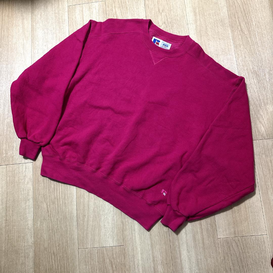 c*y様 USA製 RUSSELL ATHLETIC L スウェット ピンク ト