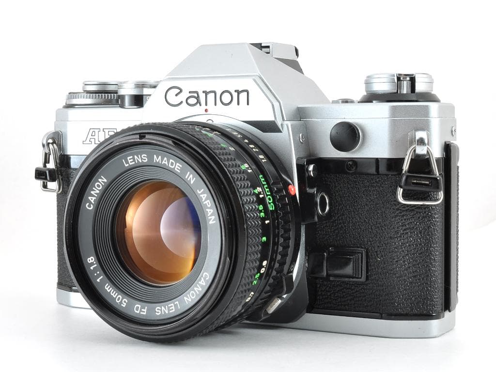 美品 キヤノン Canon AE-1 NEW FD 50mm f1.8 動作品