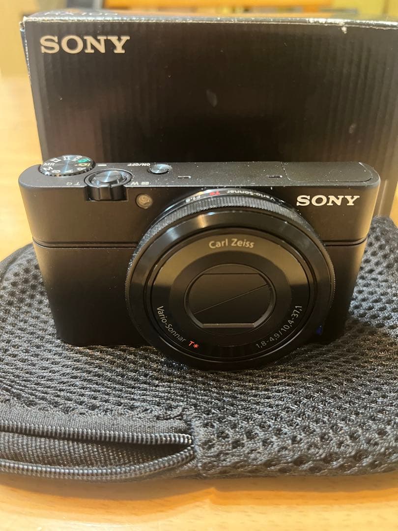 美品SONY Cyber-shot DSC-RX100本体 充電器 取説 化粧箱