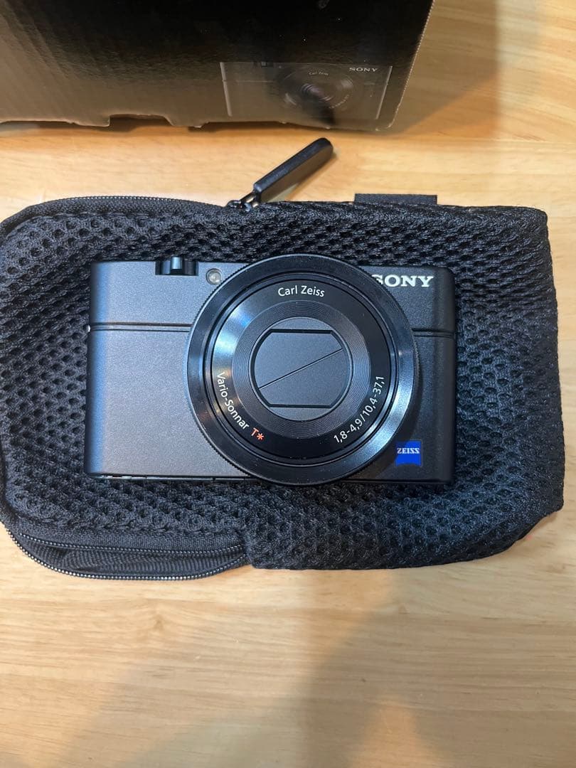 美品SONY Cyber-shot DSC-RX100本体 充電器 取説 化粧箱