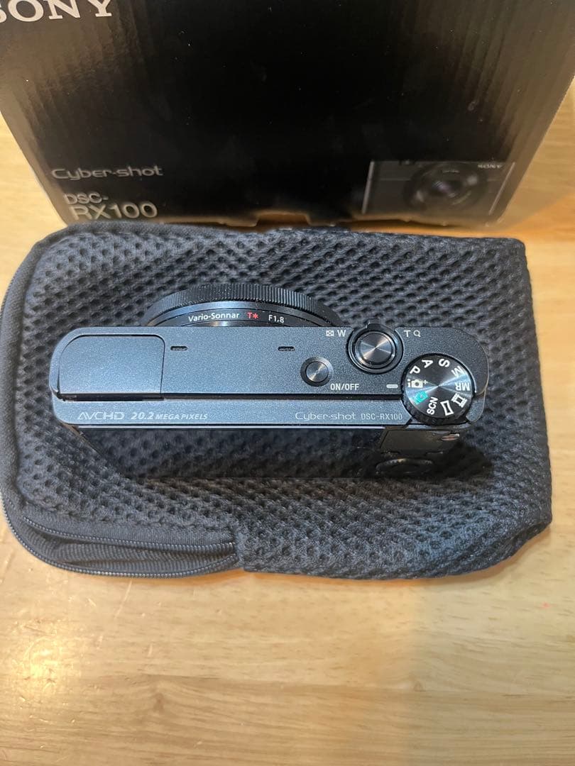 美品SONY Cyber-shot DSC-RX100本体 充電器 取説 化粧箱