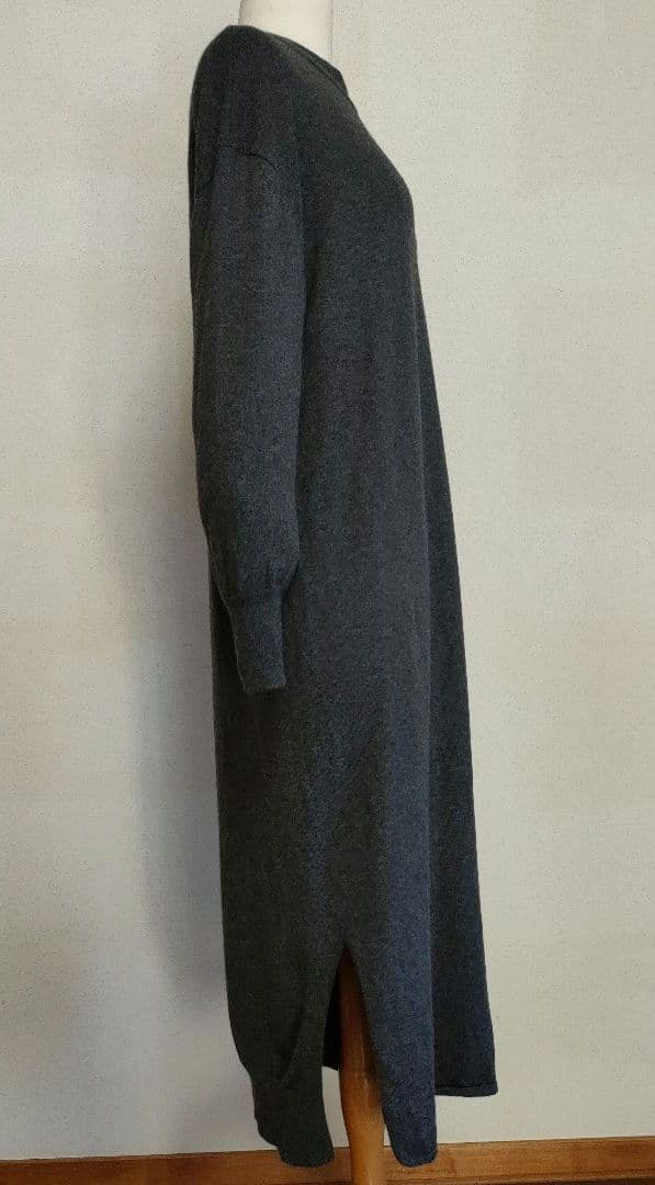 23区大きなサイズ44 ニットワンピース＆ロングベストセット