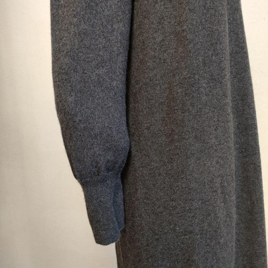 23区大きなサイズ44 ニットワンピース＆ロングベストセット