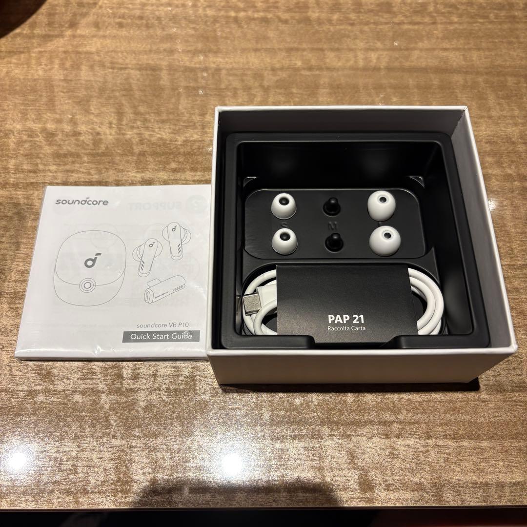 soundcore by Anker ワイヤレスイヤホン VR P10