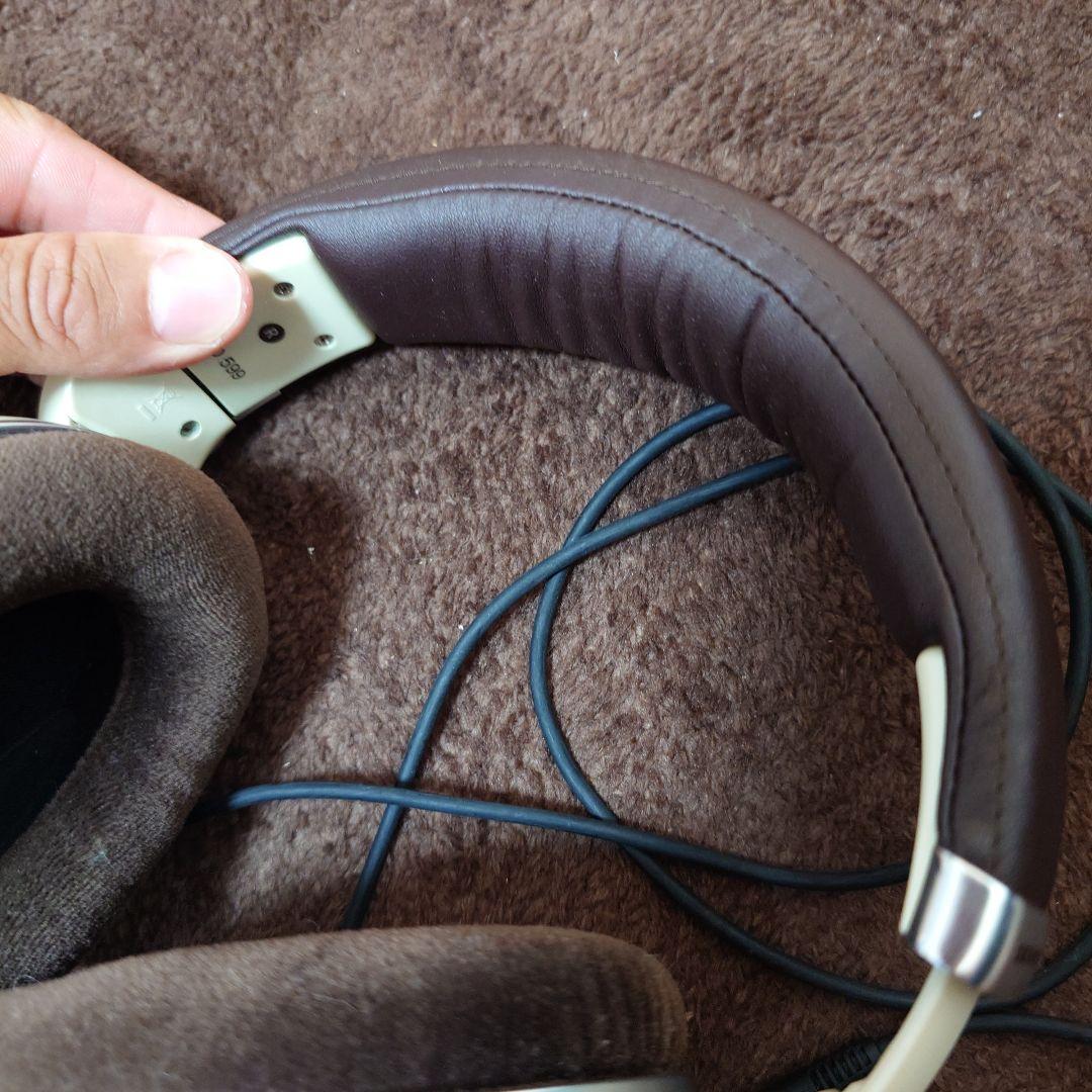 ゼンハイザー HD599 有線ヘッドホン ホワイト hd598