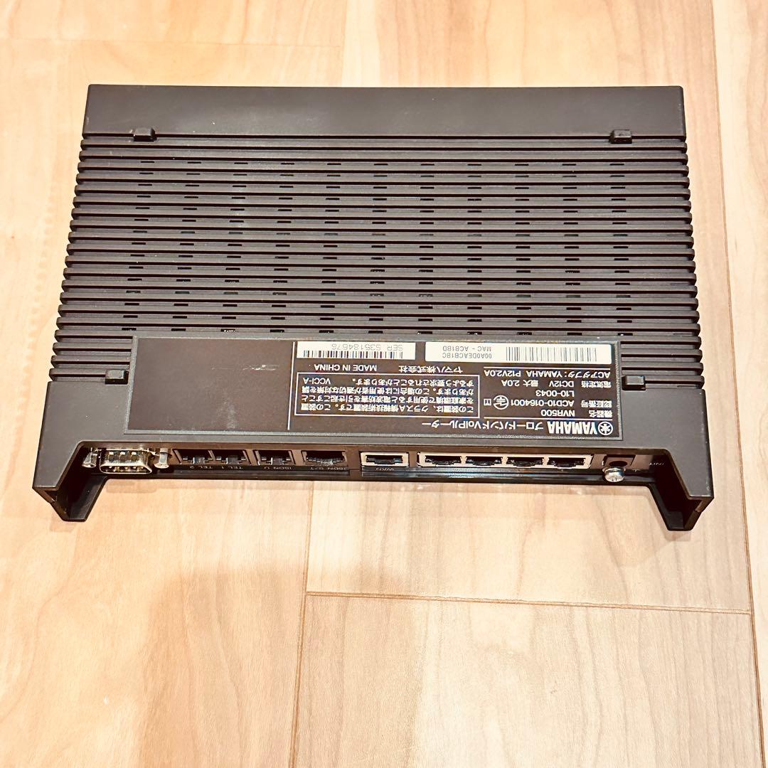 YAMAHA NVR500 ルーター ブロードバンドVoIP 箱付き