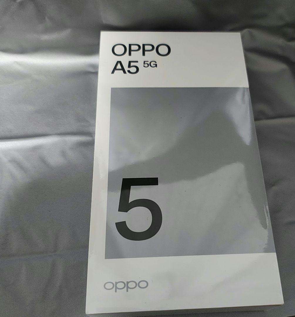 新品未使用品　OPPO A5 5G 128GB /4GB 本体　グリーン