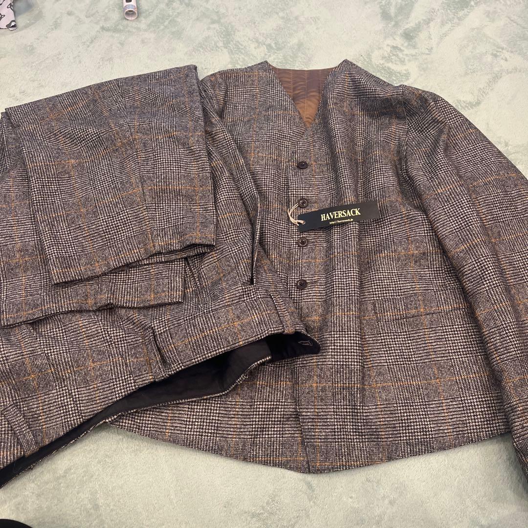美品　Haversack セットアップ　リバーシブルジャケット