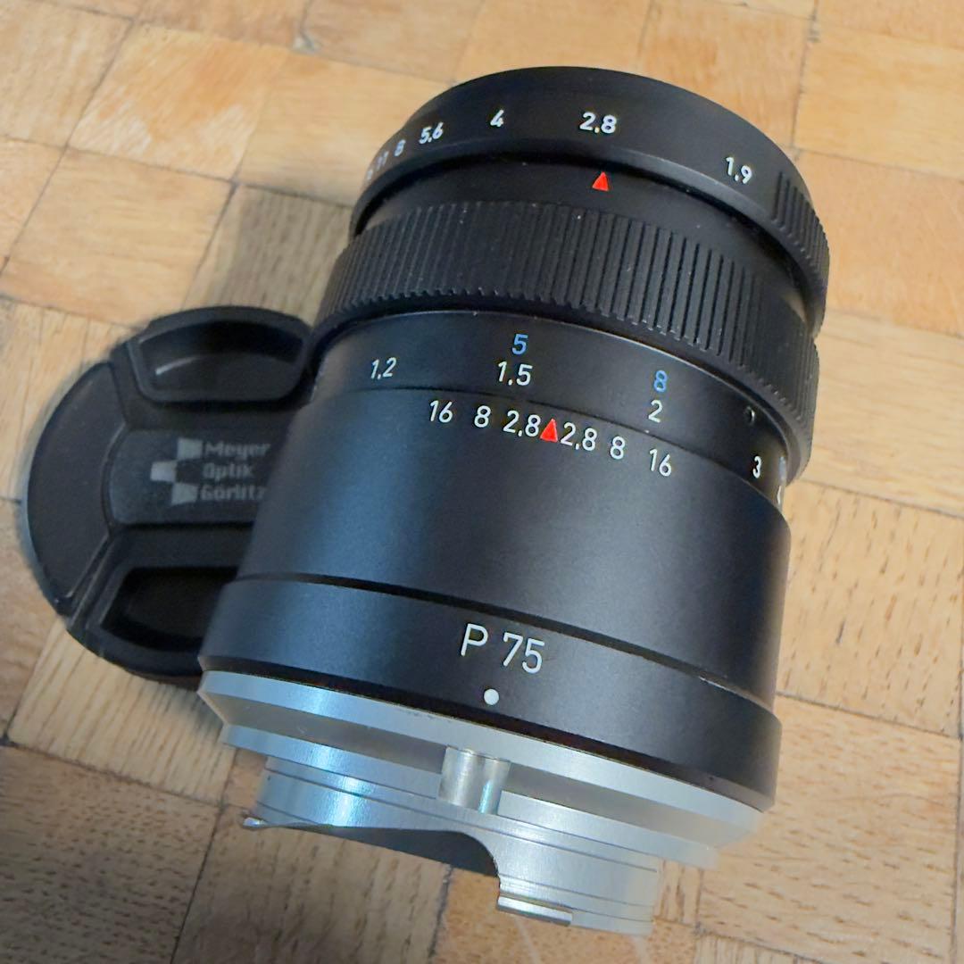 レンズ(単焦点) Meyer Optik Gorlitz Primoplan75mmF1.9 II
