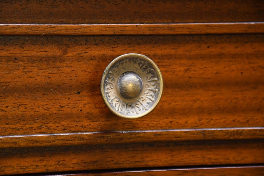 EJK38 ドレクセルヘリテイジ トライユン コンソールデスク マホガニー材