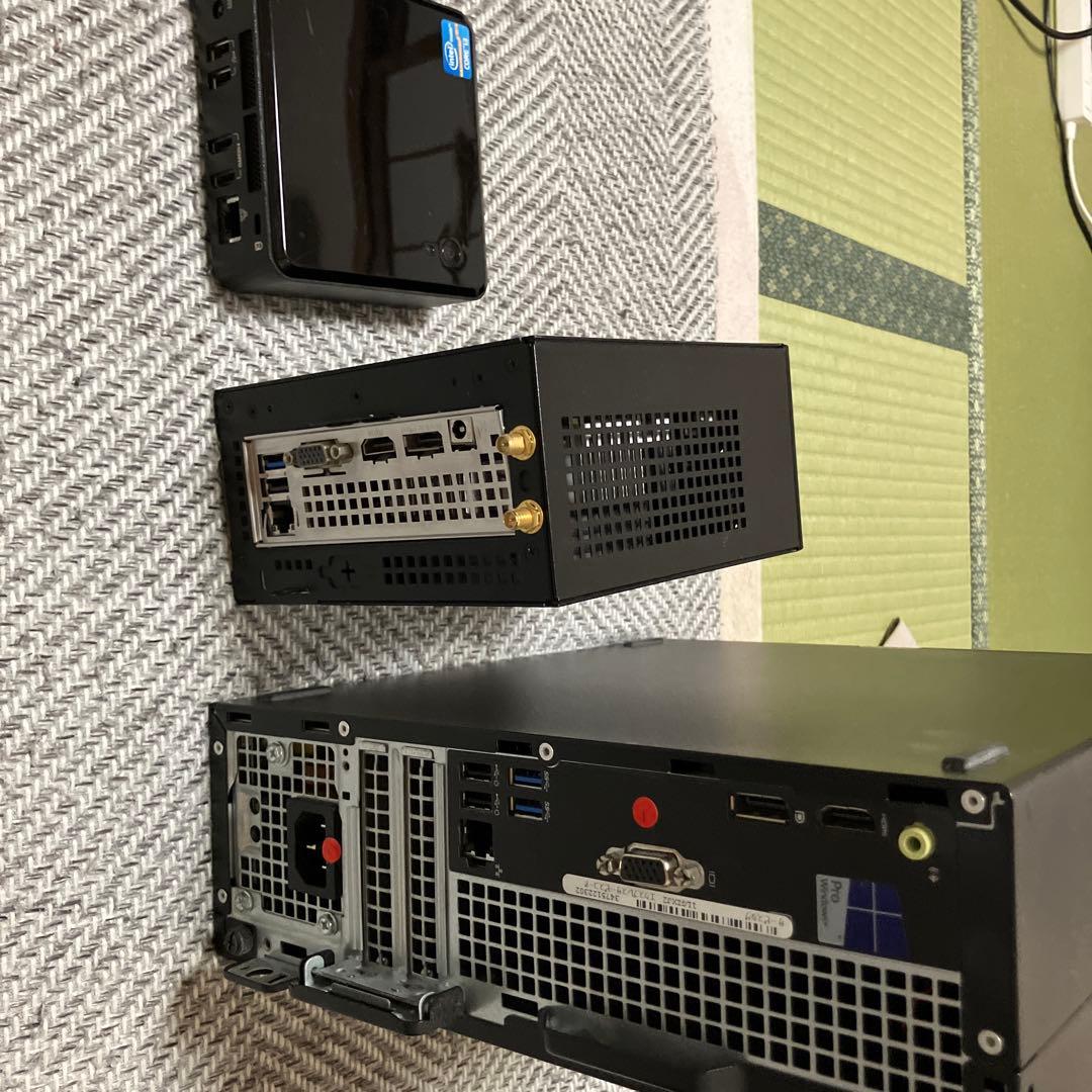 surface go 本体とデスクトップ　deskmini pc計　4台本体のみ