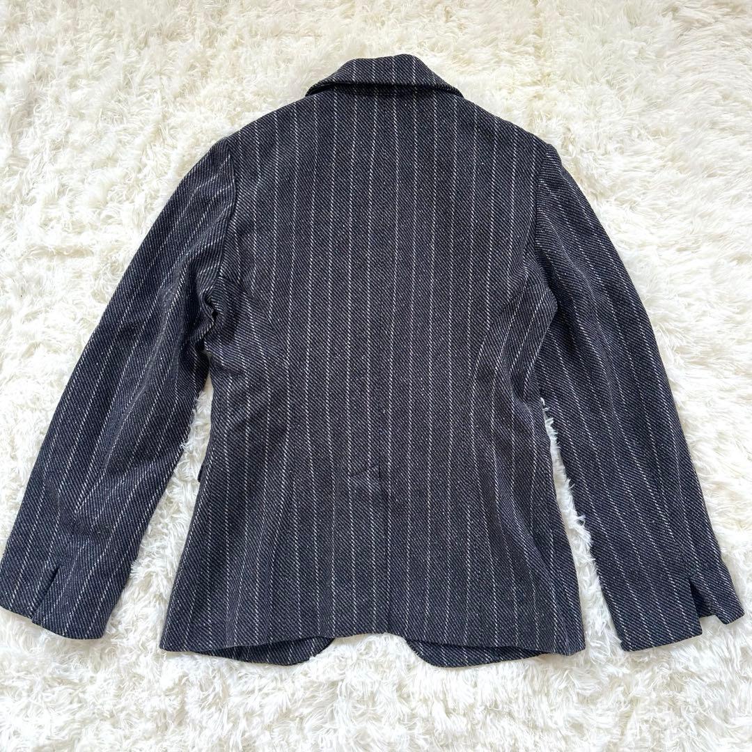 45R テーラードジャケット インディゴ 藍染め コットンツイードジャケット