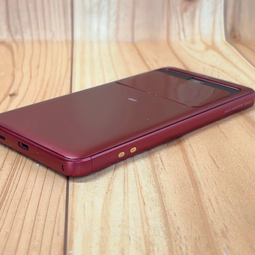 SIMフリー 本体 BASIO 3 KYV43 32 GB 359G3 レッド