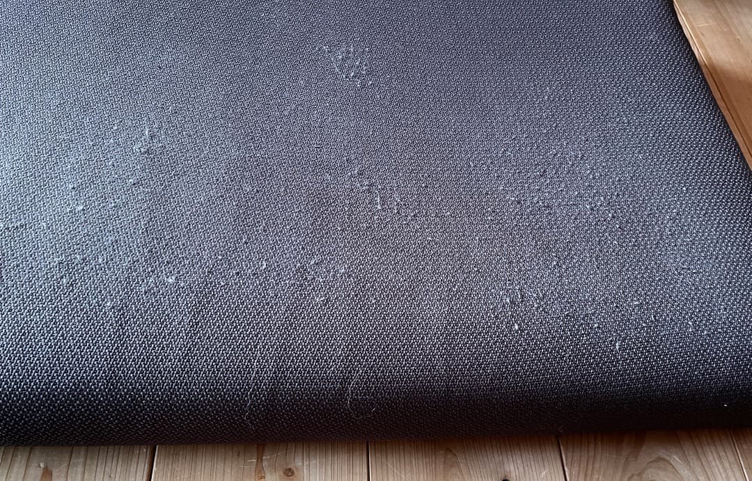 マ*ル様 府中家具製　柿の木　無垢材　３人掛けソファ　オイル仕上げ　蜜蝋メンテ