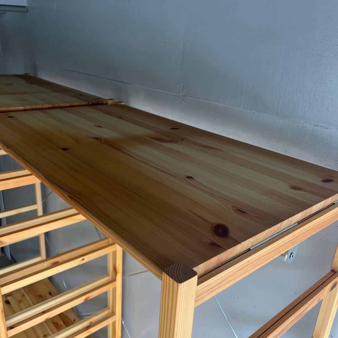 美品★無印 パイン材ユニットシェルフ・ワードローブ ２個セット