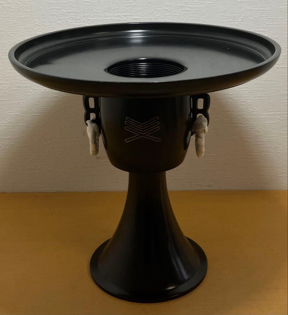 【未生流 中山文甫会】薄端　文甫　生花　金属製　華道　日本文化　コレクション