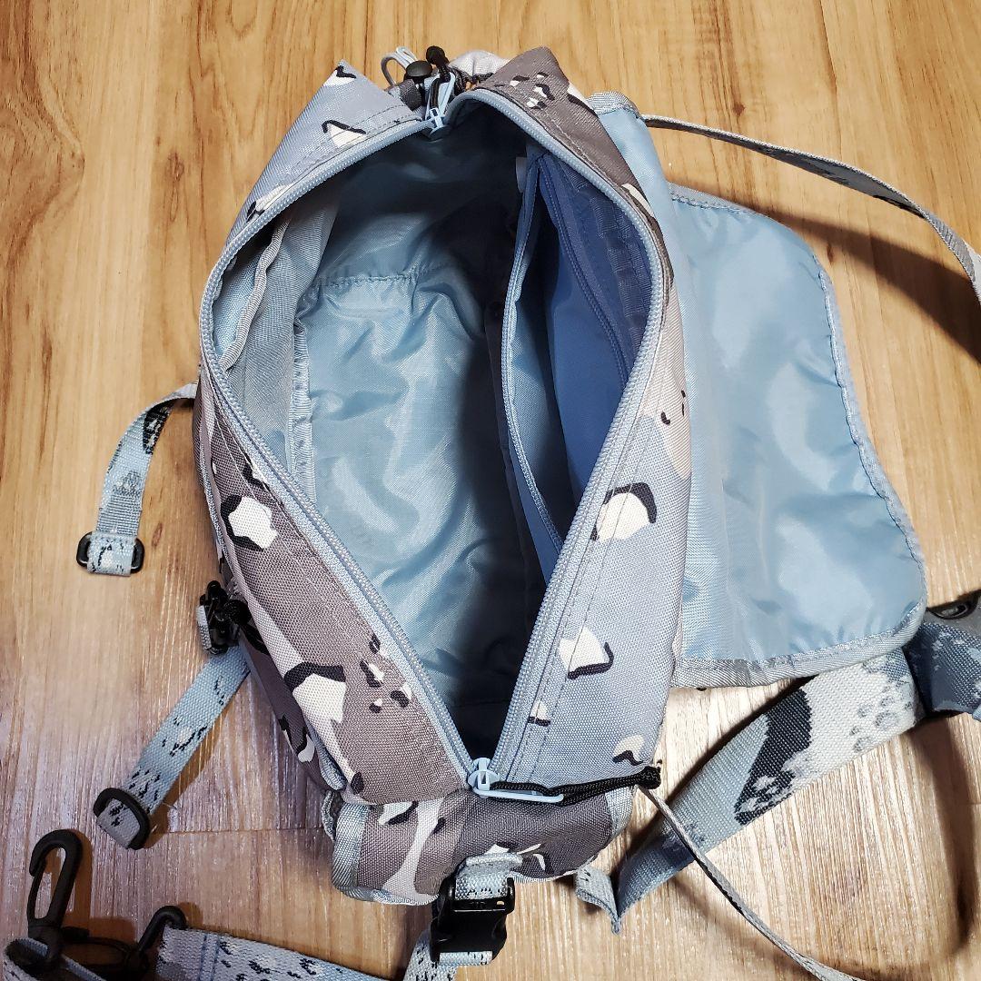 国内正規Supreme ショルダーバッグ ブルーカモコーデュラー