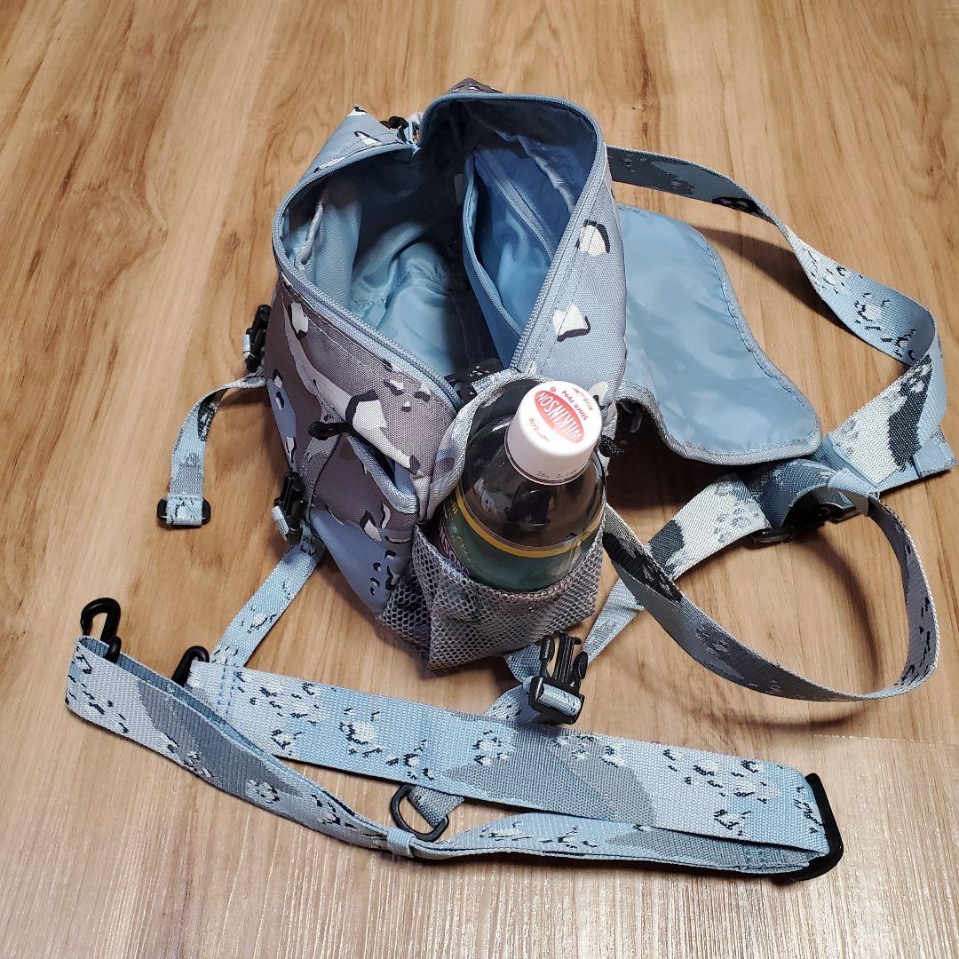 国内正規Supreme ショルダーバッグ ブルーカモコーデュラー