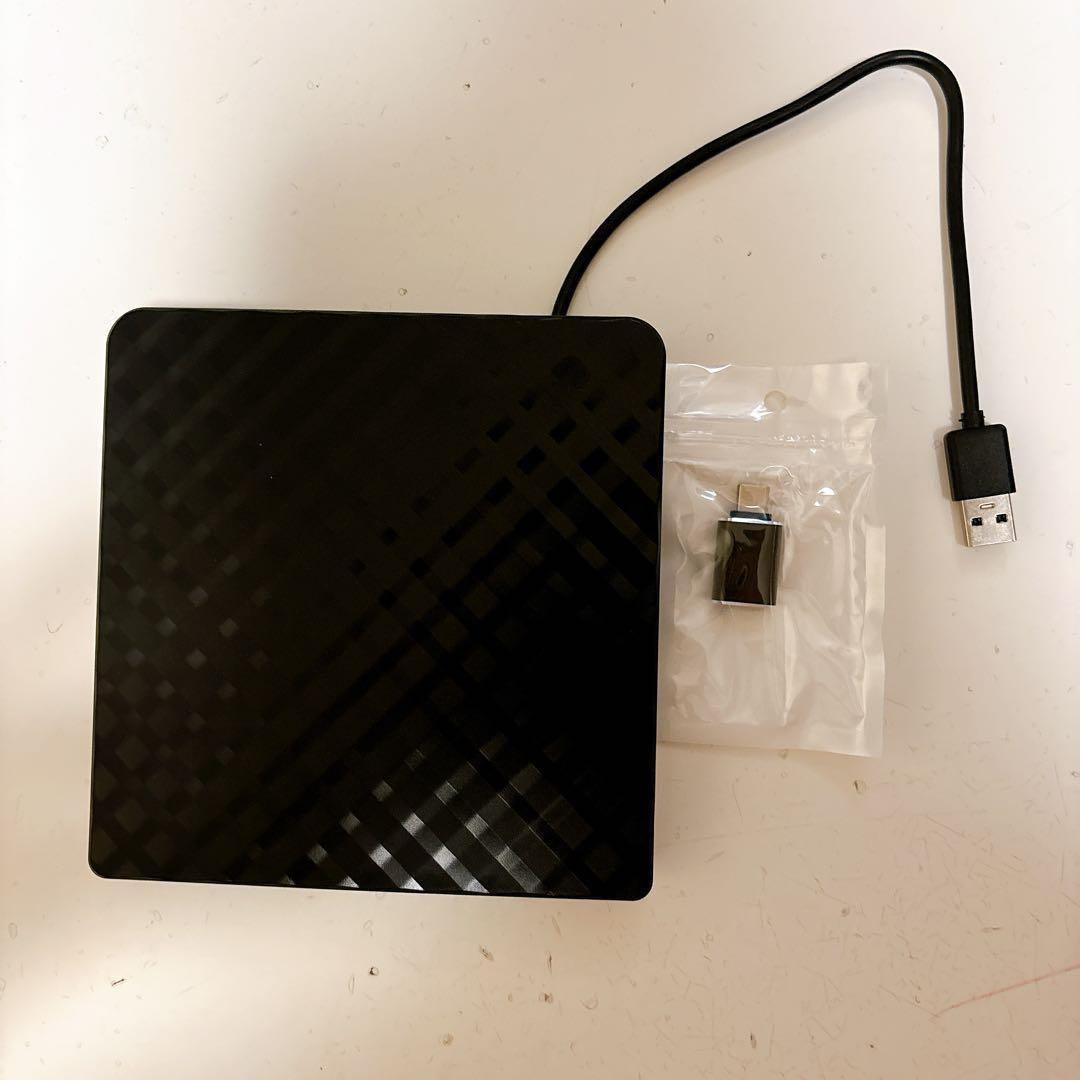 外付けDVDドライブ 極静音 CD DVDドライブ 外付けポータブルドライブ