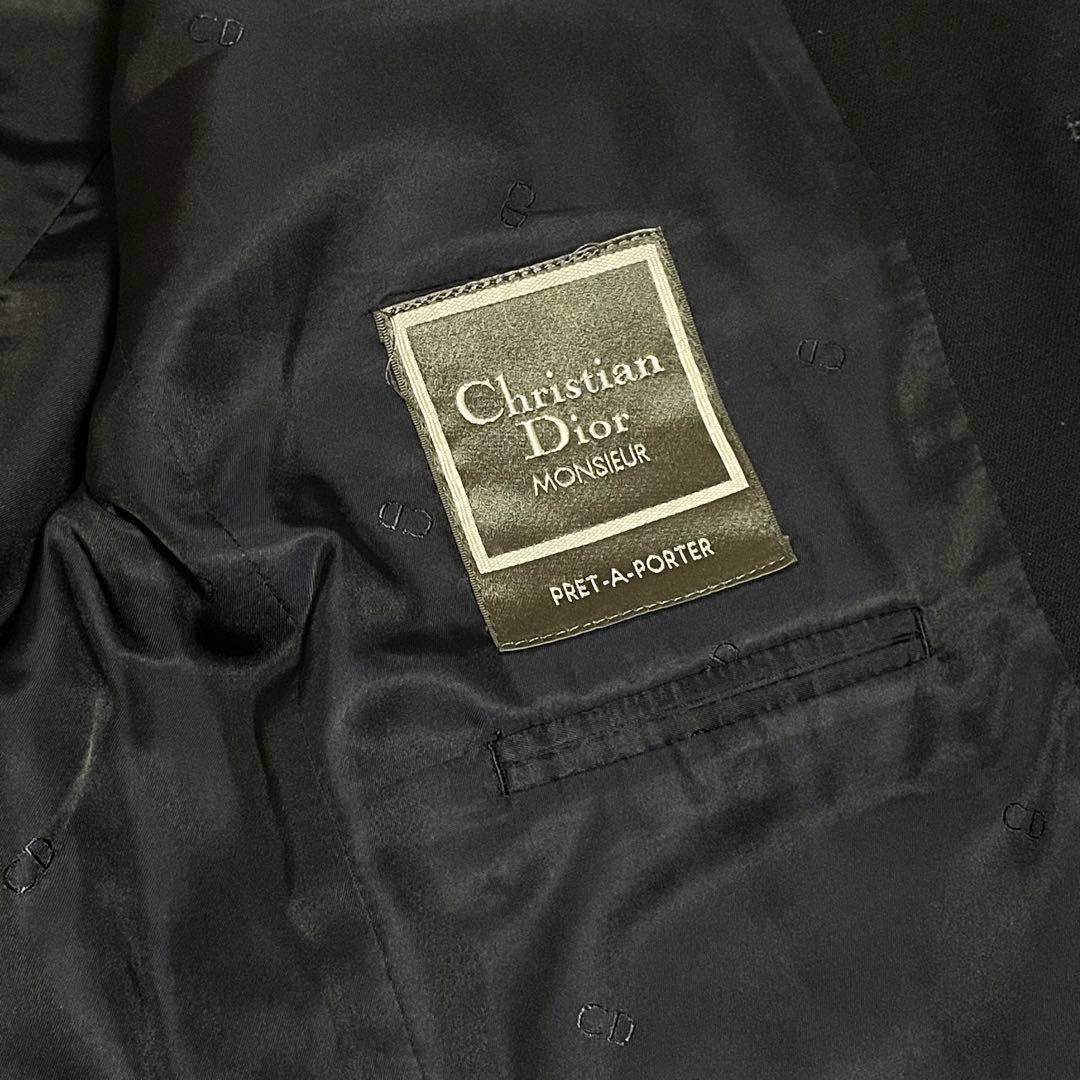 【美品】Christian Dior セットアップ　スーツ　裏地ロゴ総柄　L相当