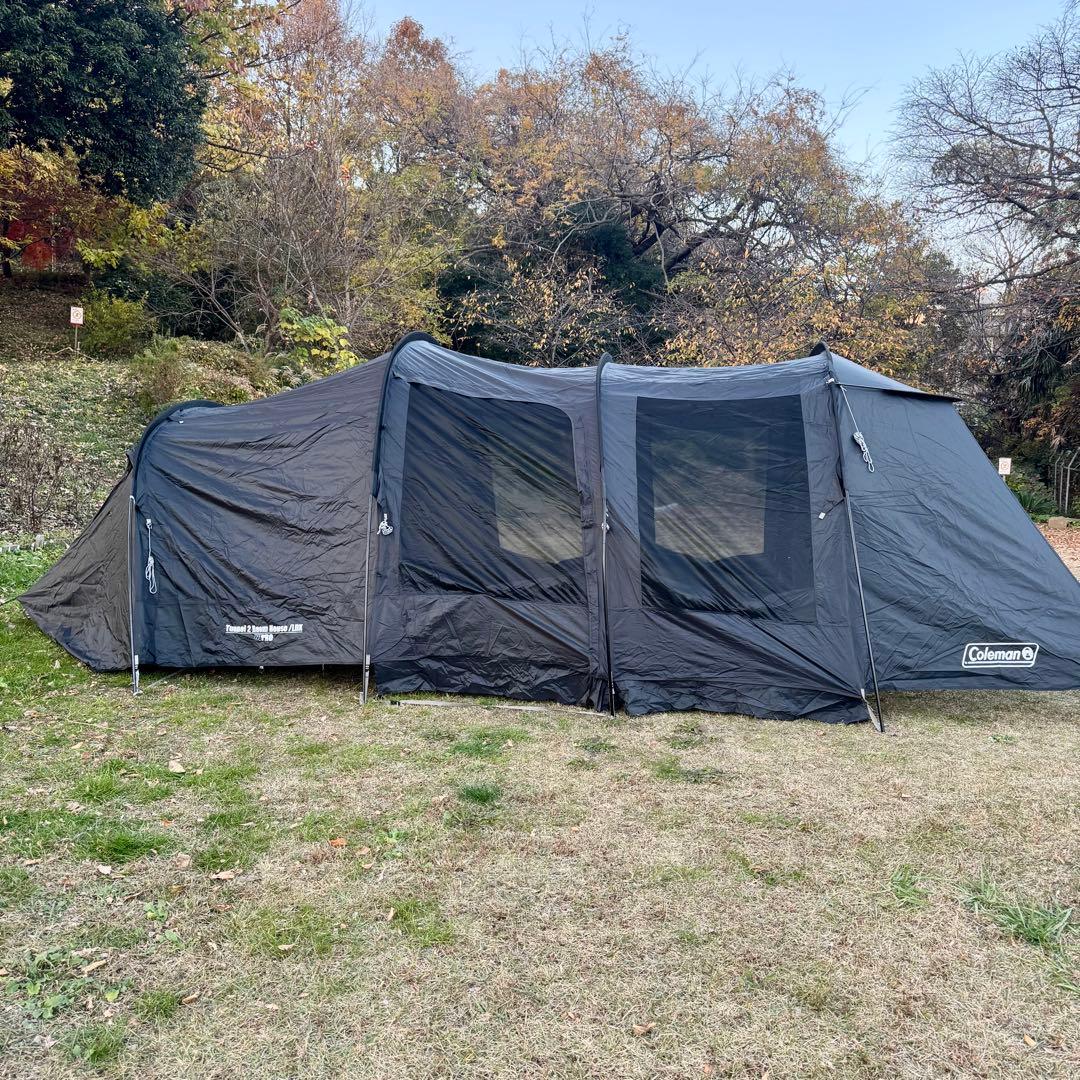 コールマン　テント トンネル2ルームハウス/LDX ブラック4~5人用