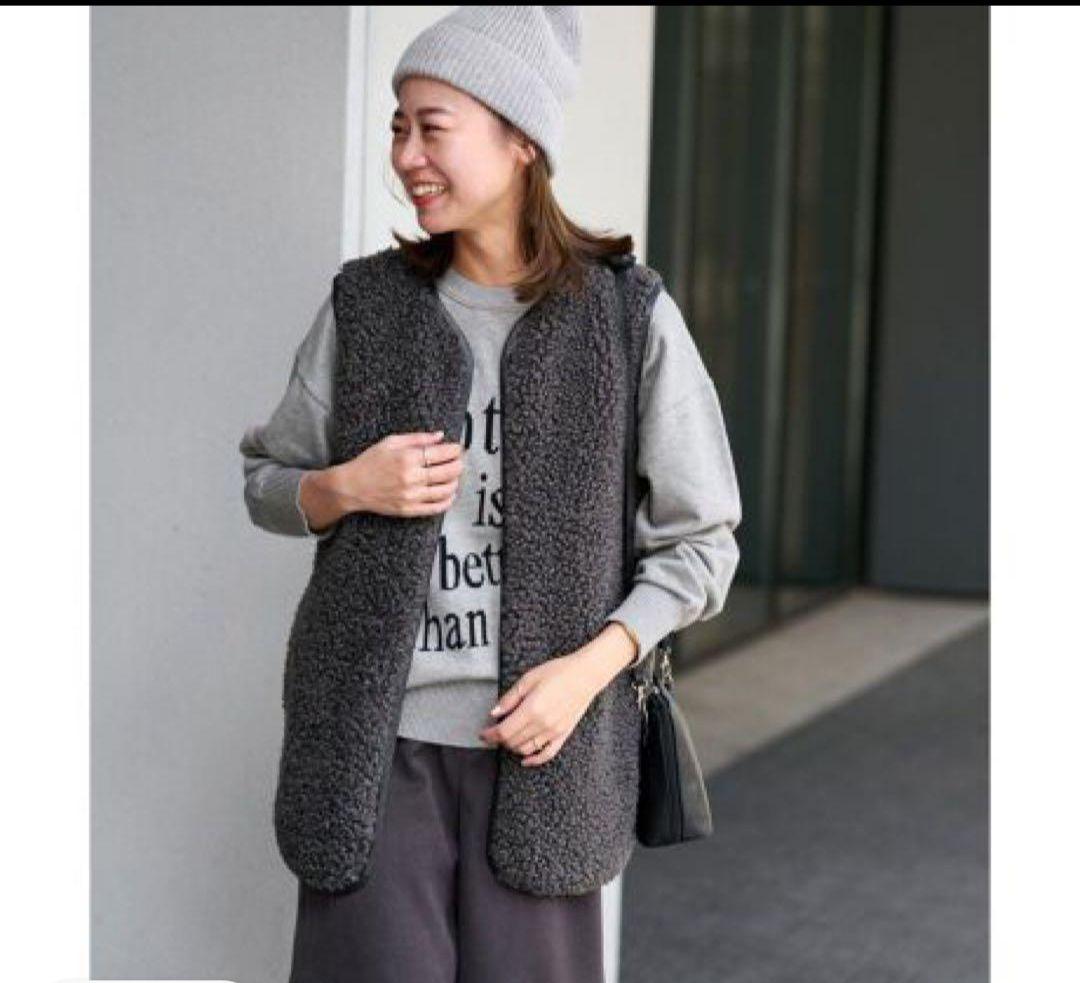 ジャーナルスタンダード レリューム カーリーフェイクファーベスト美品です！