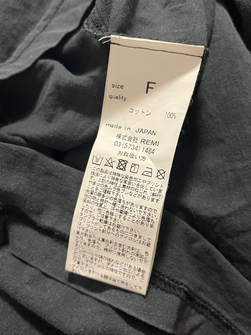 お値下しました❁⃘REMI RELIEFNORTHVIEW 7ブソデ T