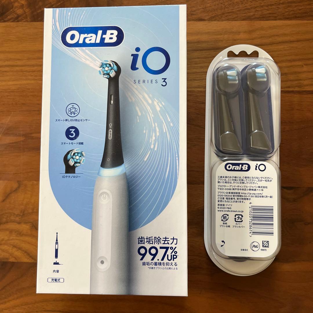 Oral-B iO Series 3 アイコニックグレー 本体＆替ブラシ3本