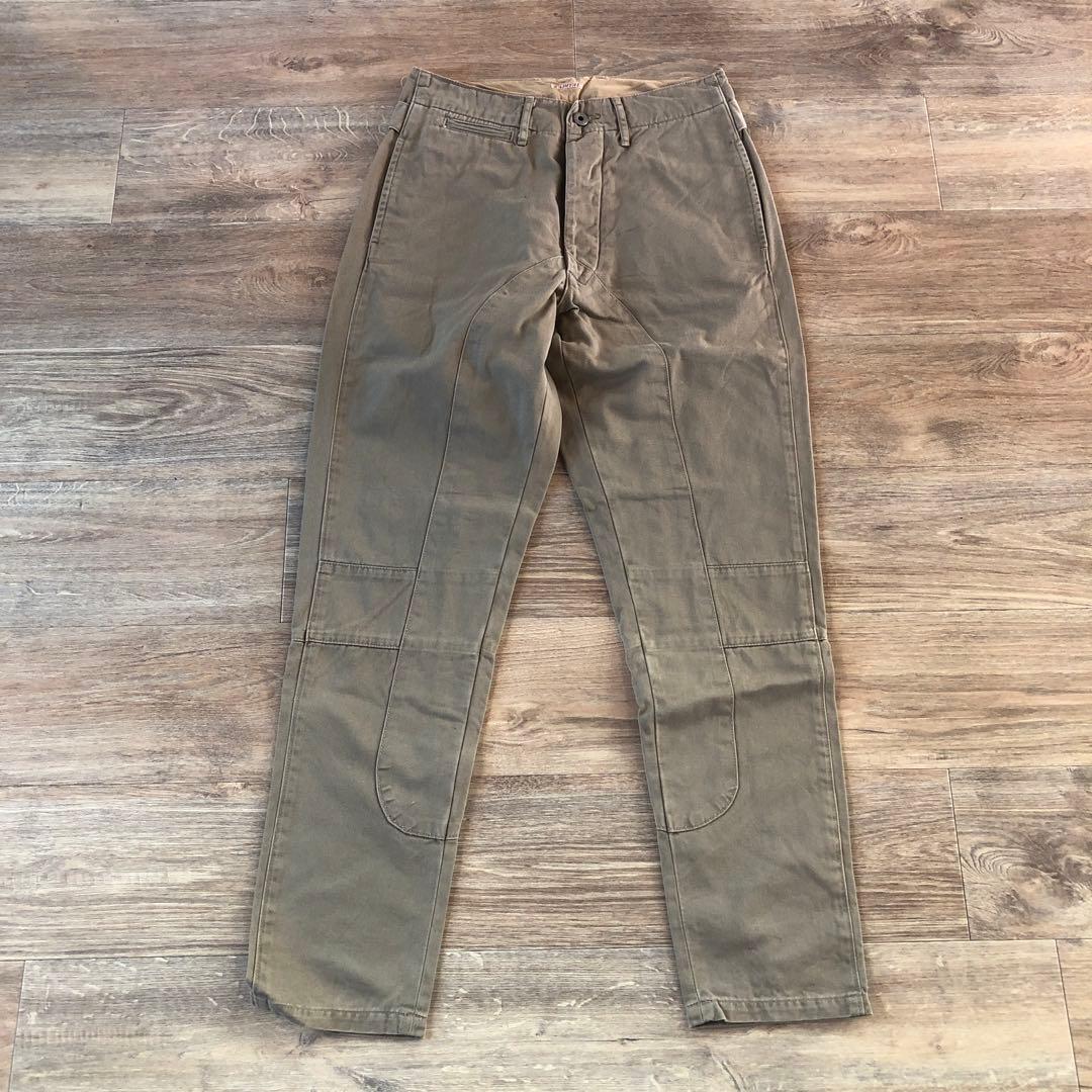 新品kapitalチノストレート乗馬パンツ　0