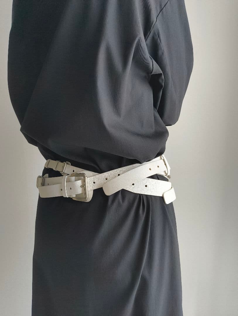小物 ANN DEMEULEMEESTER multiple leather belt