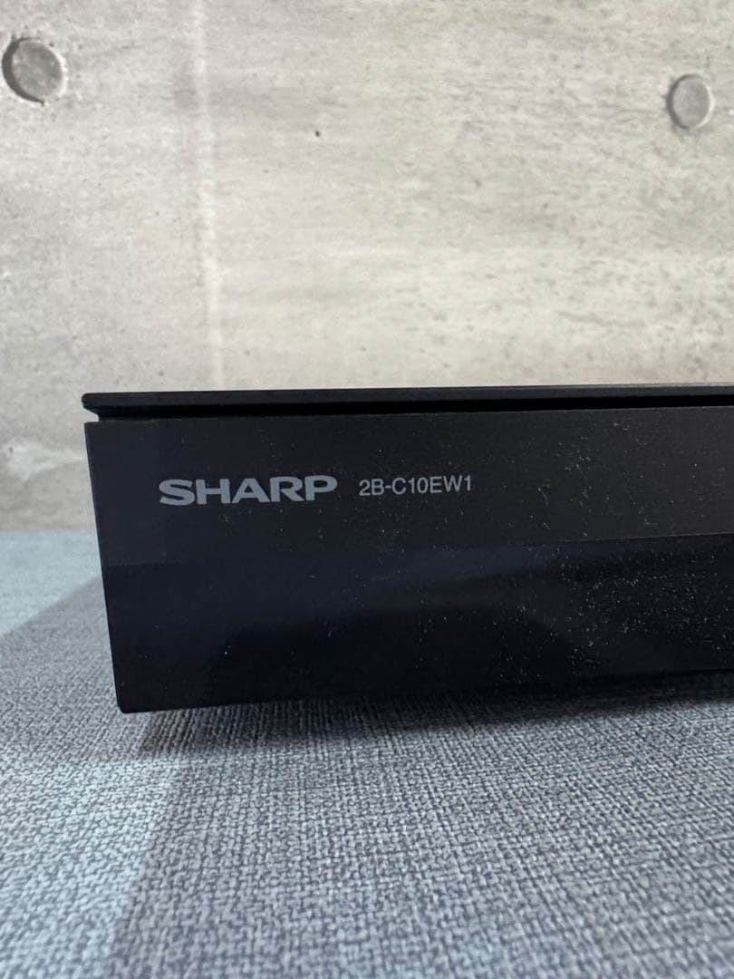 ☆SHARP AQUOS 2B-C10EW1 ブラック ブルーレイレコーダー