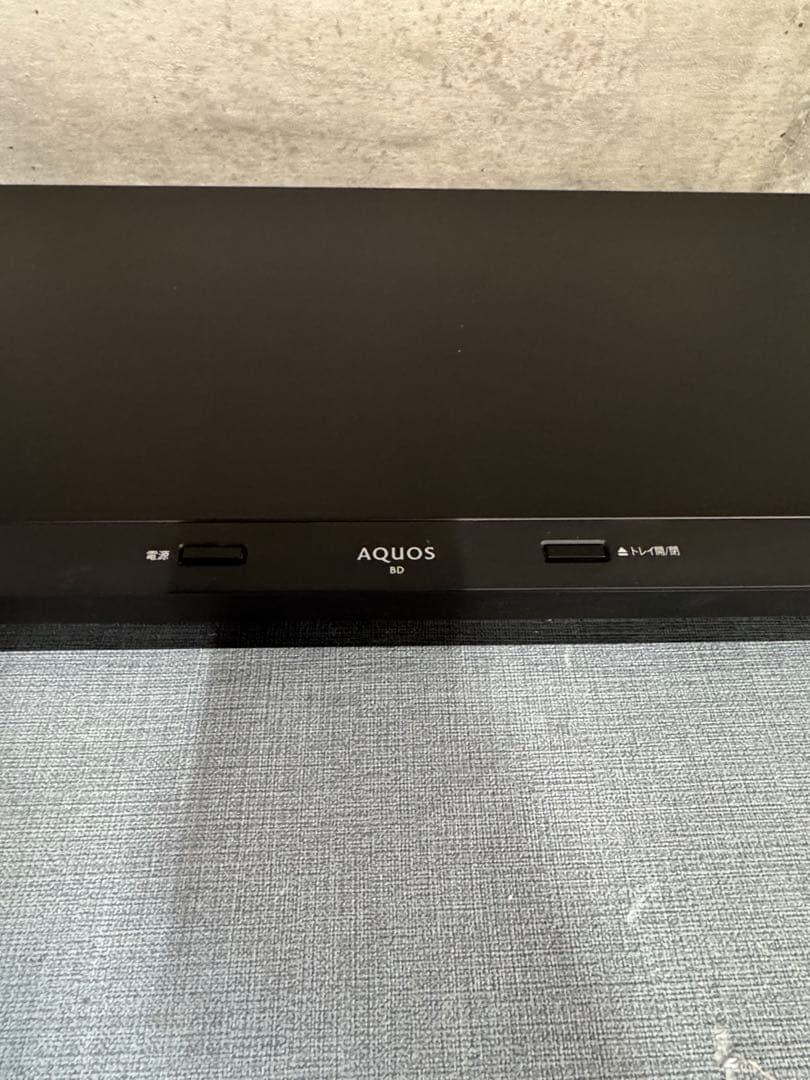 ☆SHARP AQUOS 2B-C10EW1 ブラック ブルーレイレコーダー
