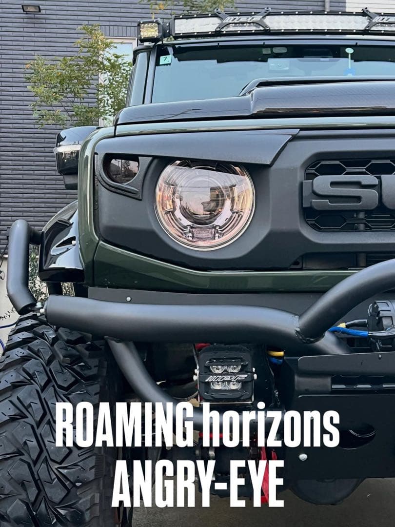 ジムニー　最新　最速 ROAMING horizons ANGRY-EYE