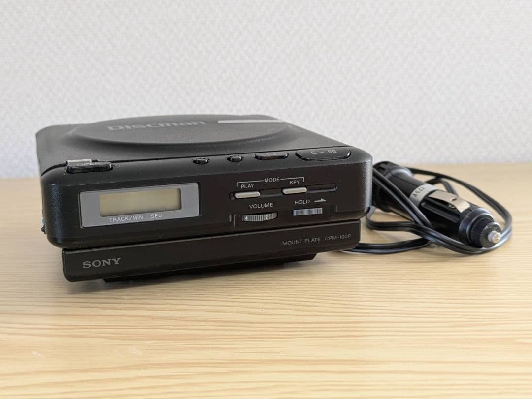 【動作確認済み】SONY Discman D-20 コンパクトCDプレイヤー