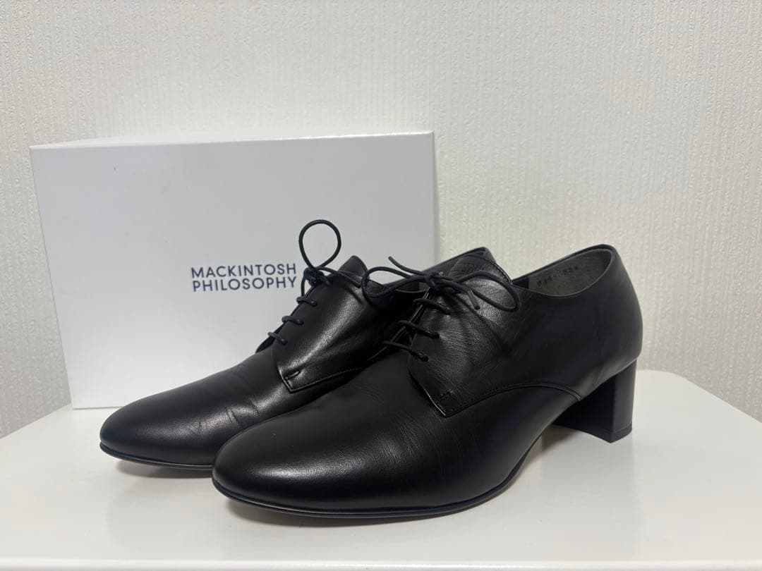 MACKINTOSH PHILOSOPHY レースアップシューズ ブラック