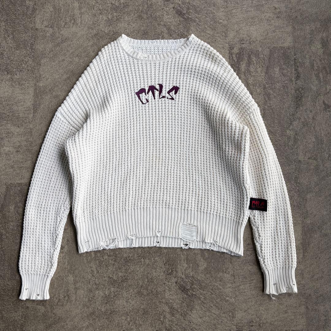 【CVTVLIST】CREWNECK KNIT カタリスト ニット 23AW