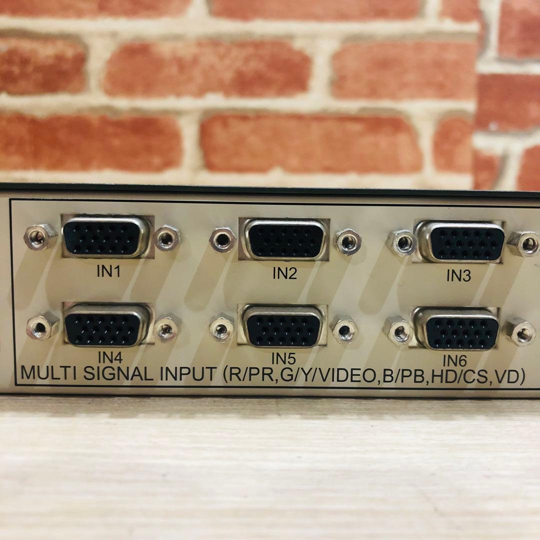 F079⭐️IMAGENICS⭐️業務用　ユニバーサル　スイッチャー　HYB-61