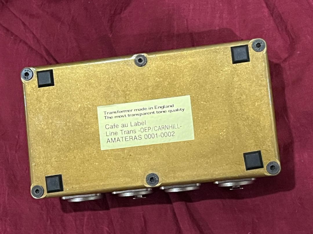 配信機器・PA機器・レコーディング機器 AMATERAS 0002 LineTrans 2ch.OEP/Carnhill