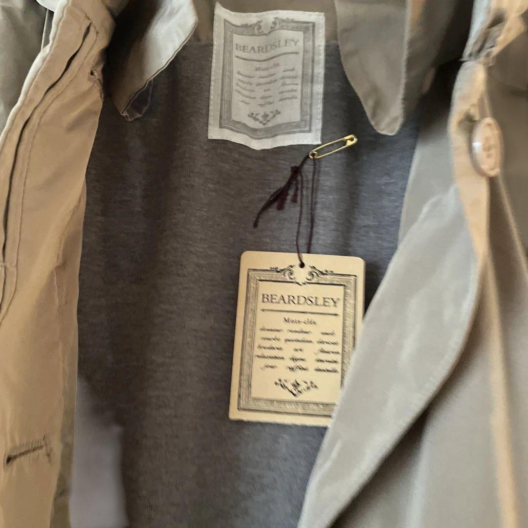 セール毎年完売商品美品BEARDSLEYタグ付バルーンリボンアウターモカ色