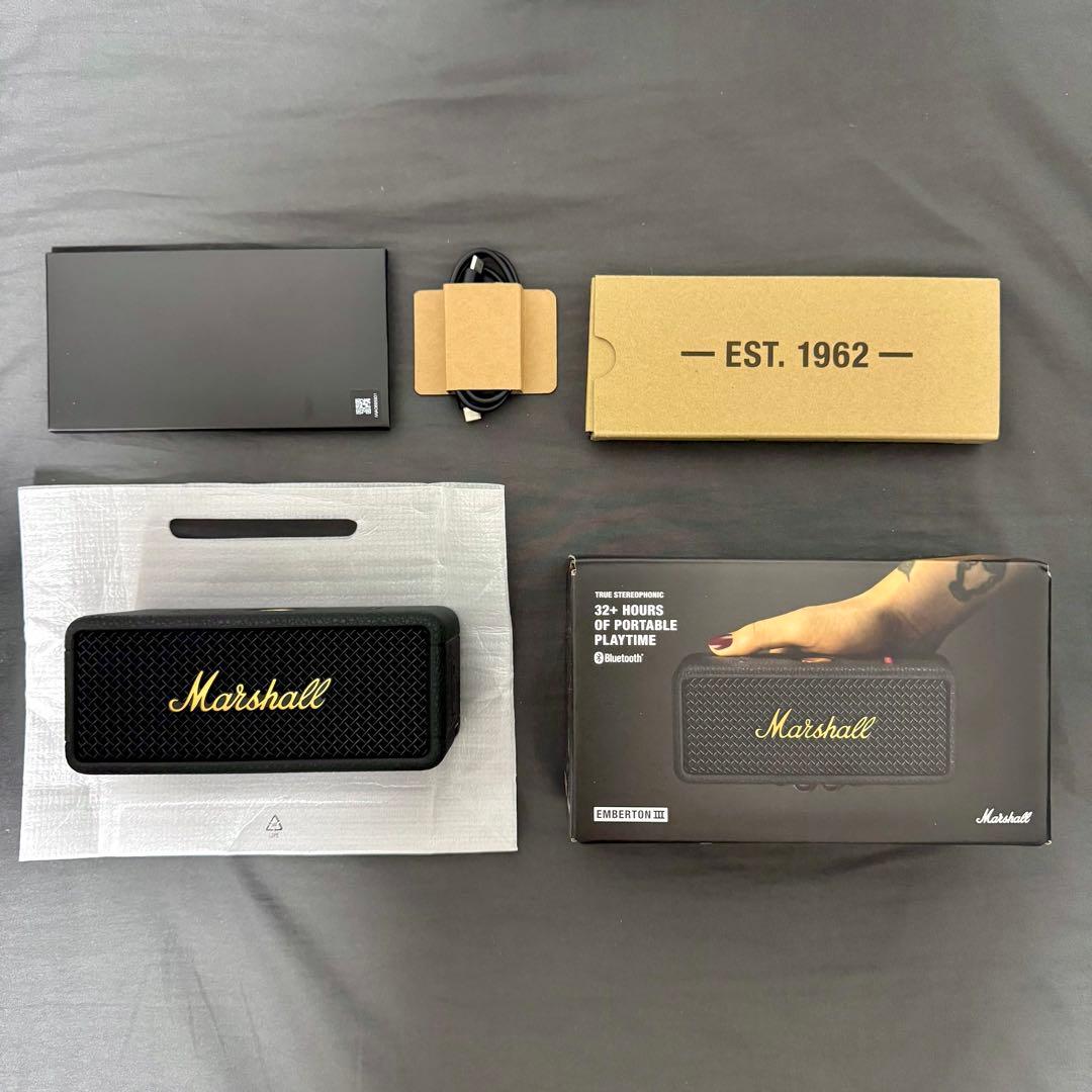 スピーカー・ウーファー Marshall Emberton III