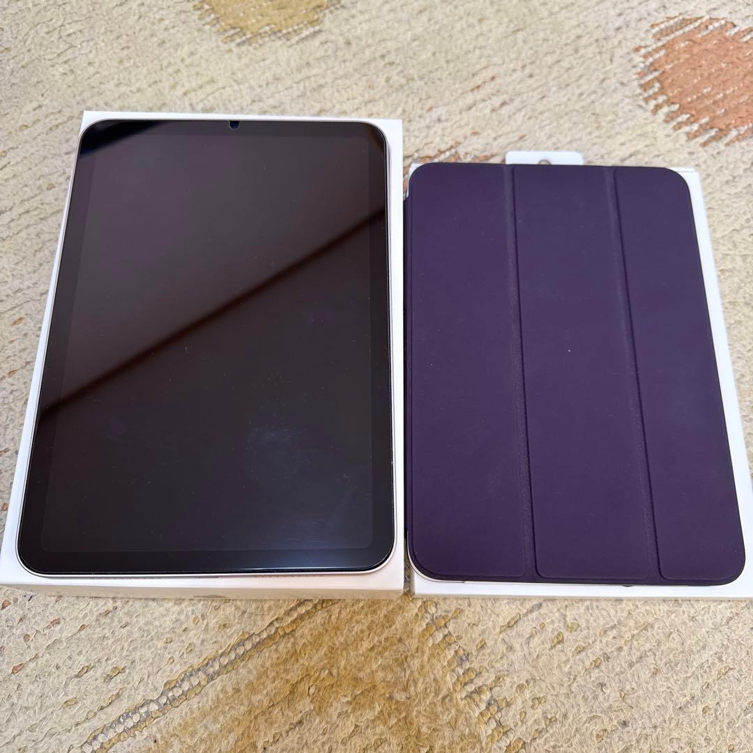 iPad mini 6 / 256GB ピンク　Wi-Fi ケース付き