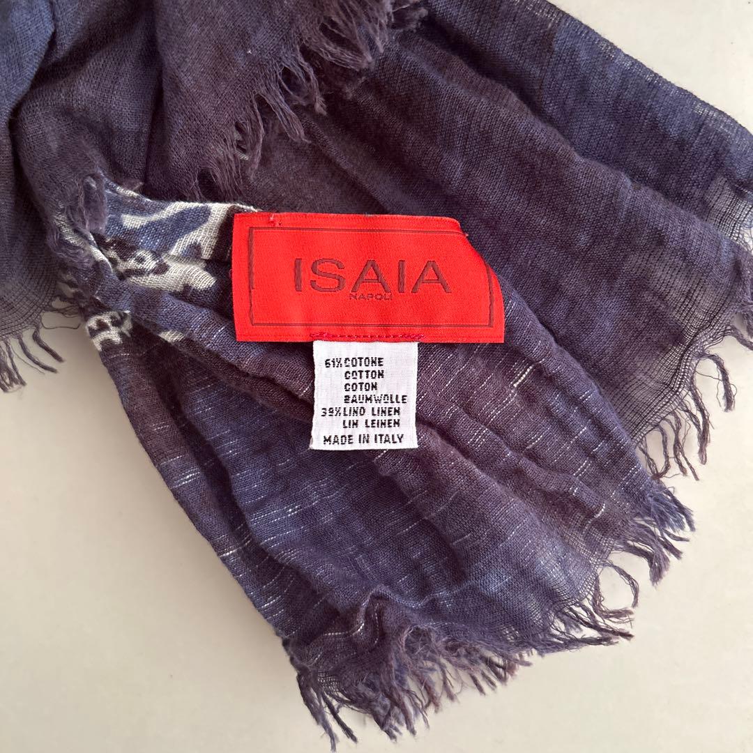 ISAIAコットンリネンストール