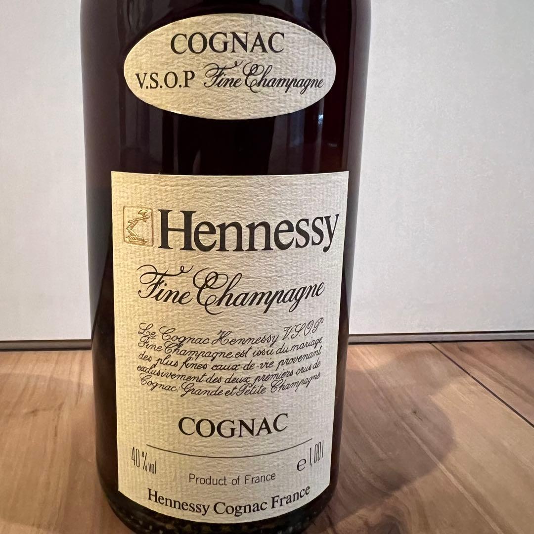 ヘネシー VSOP ファインシャンパーニュ 1L 旧ボトル 古酒 未開栓