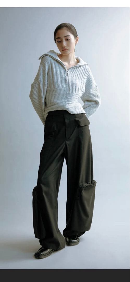 新品未使用　teloplan Nicholas Trousers Black