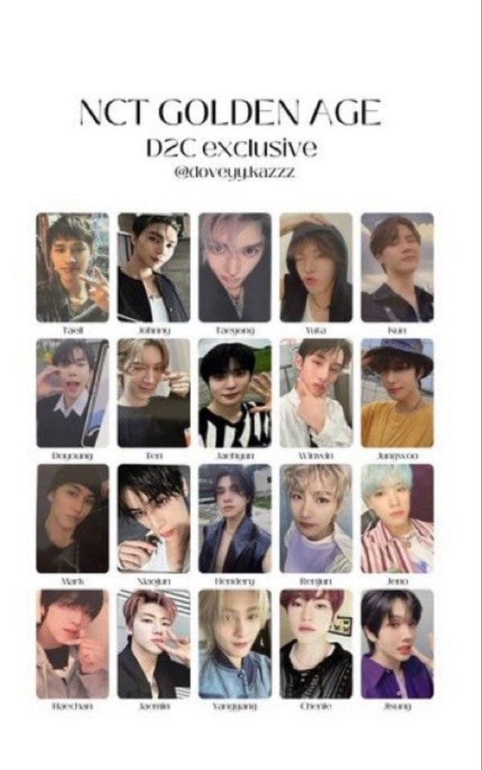 【激レア】WayV NCT Golden Age US限定盤 D2C ヘンドリー