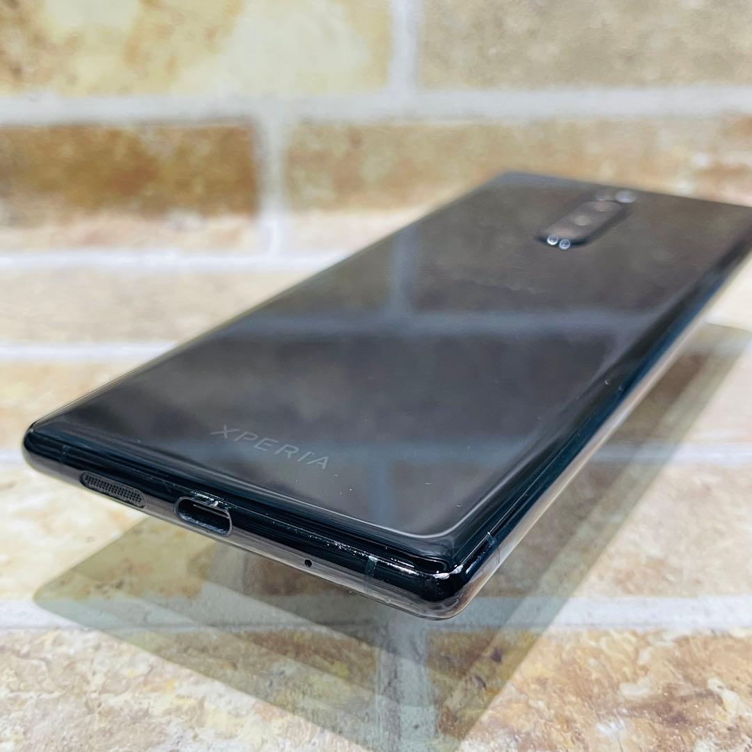 SIMフリー Xperia 1 64GB ブラック 電池良好