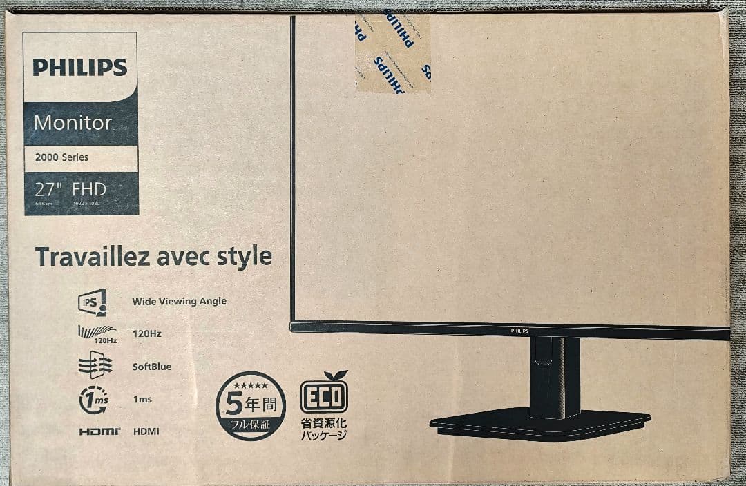 □新品_Philips 27E1N2100 27インチ FHDモニター□