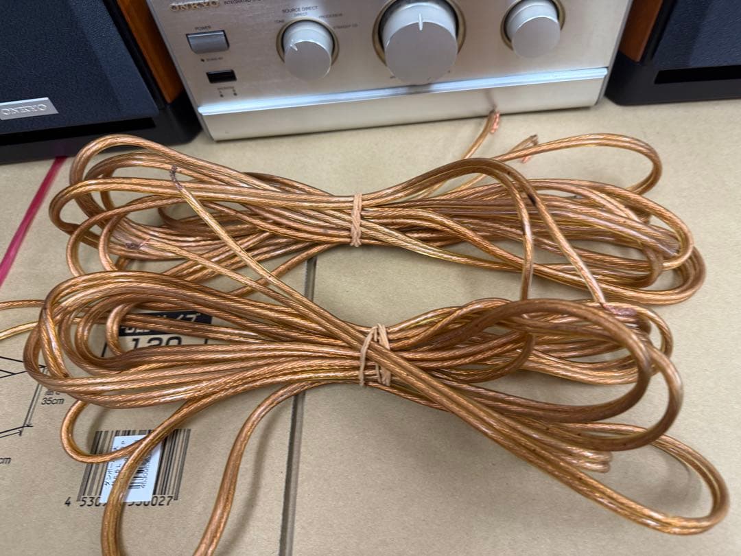 【ONKYO】アンプ A-922M ＋ スピーカー D-212EX ペア セット