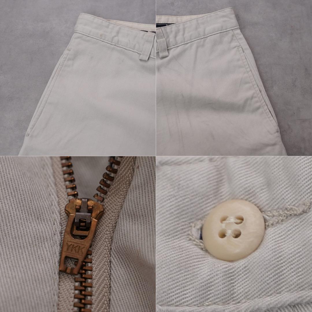 ポロ ラルフローレン W34 ポロチノ USA製 90s ベージュ 14922