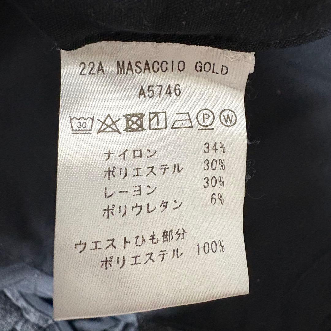 美品★秋冬 ジャブスアルキヴィオ マサッチョ ゴールド A5746 永久クリース